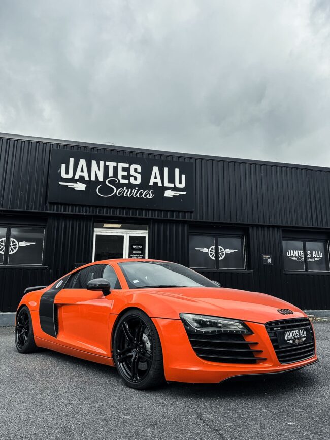 Personnalisation Jantes Noir | Audi R8