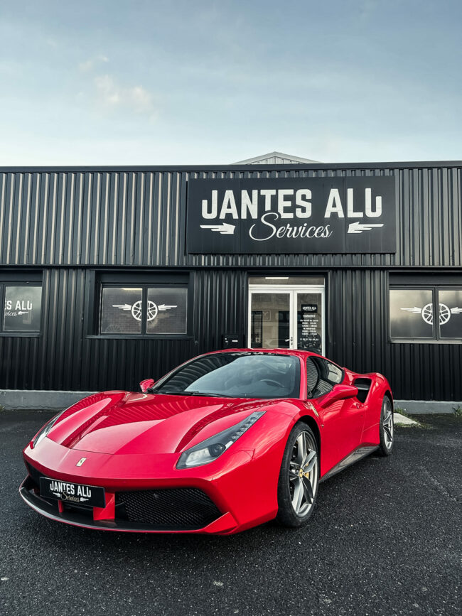 Rénovation Jantes Mono | Ferrari 488 GTB